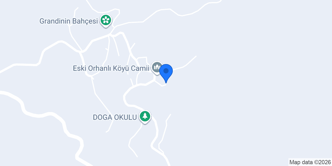 Orhanlı Büyülü Vadi Evleri konumu