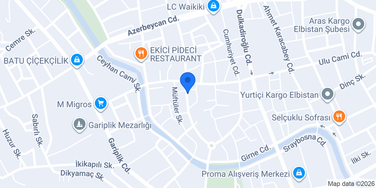 Bahar Çiçekçilik konumu