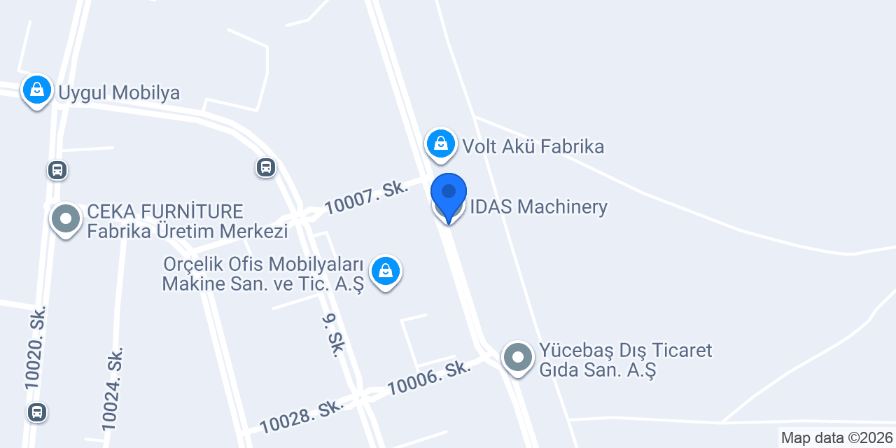 IDAS Machinery konumu