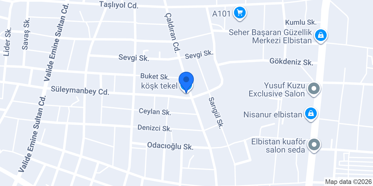 köşk tekel konumu