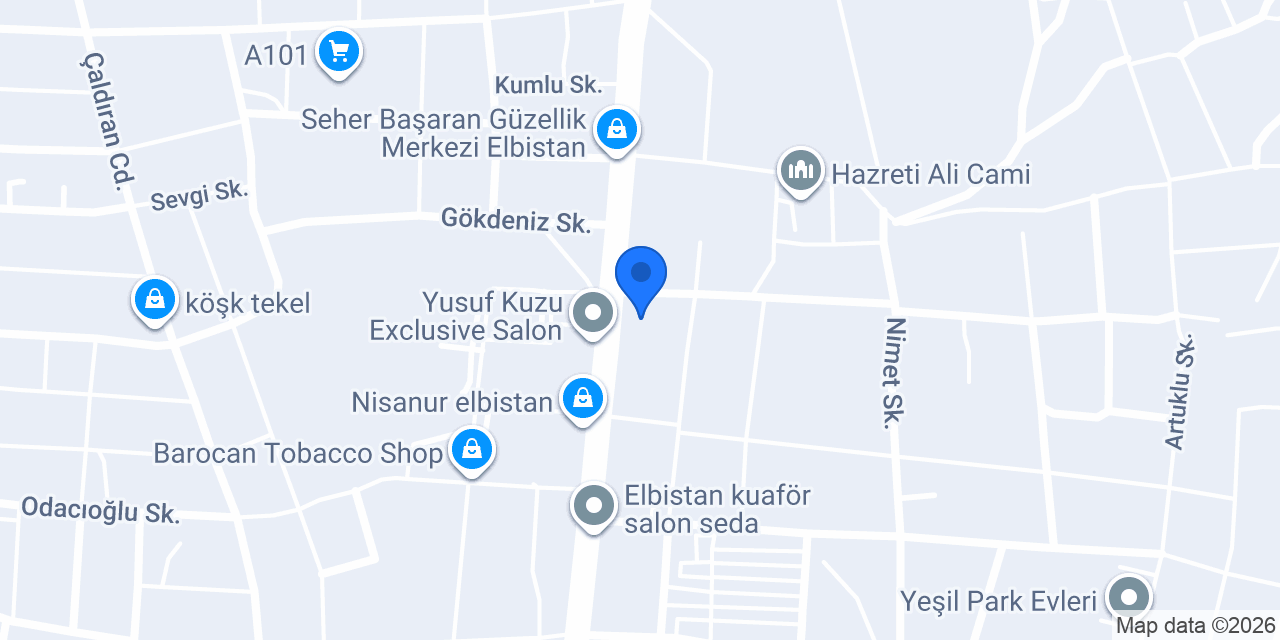 Elbistan Genesis Mühendislik konumu