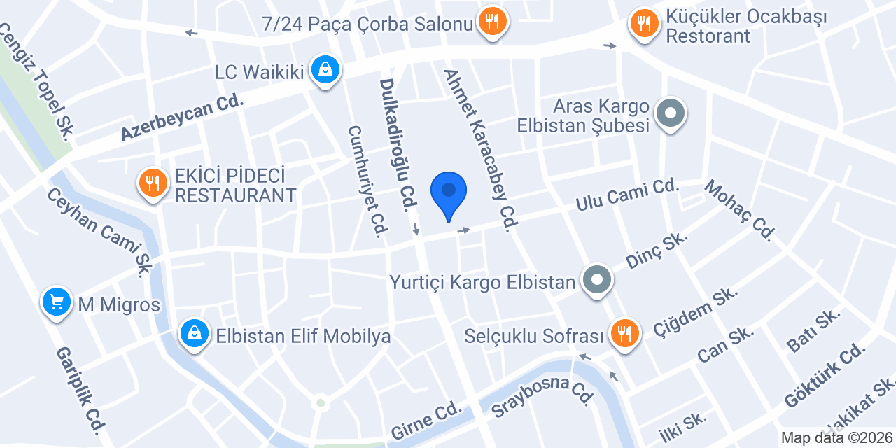 Av. Ümran SÖNMEZ ARSLAN konumu