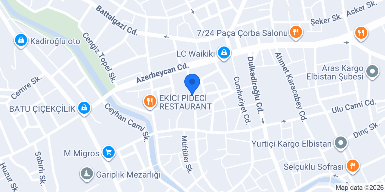 Kısalar Mobilya Beyaz Eşya konumu