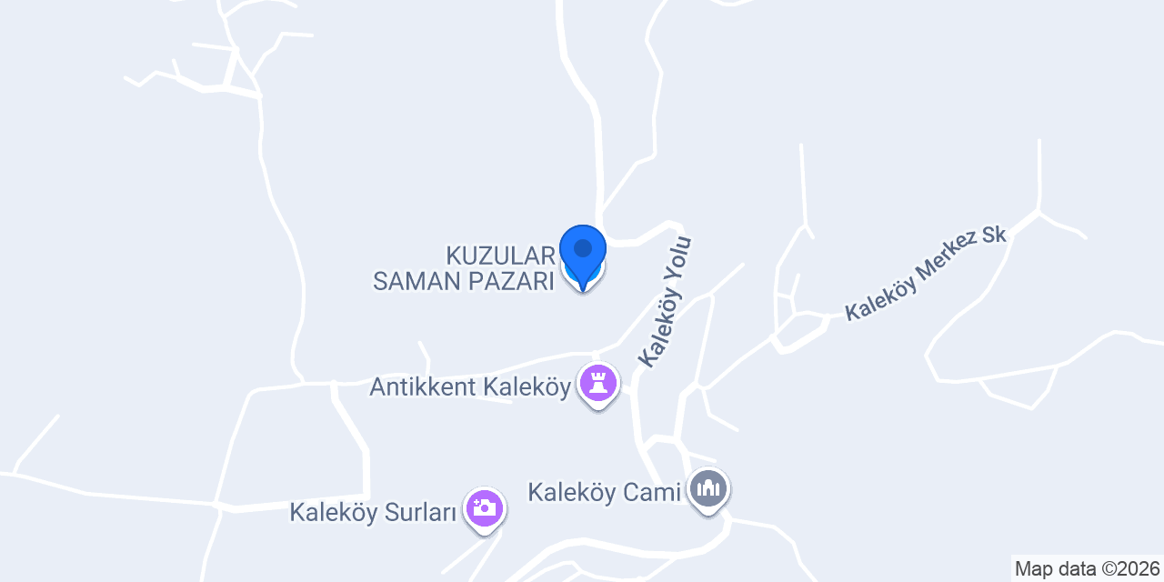 KUZULAR SAMAN PAZARI konumu