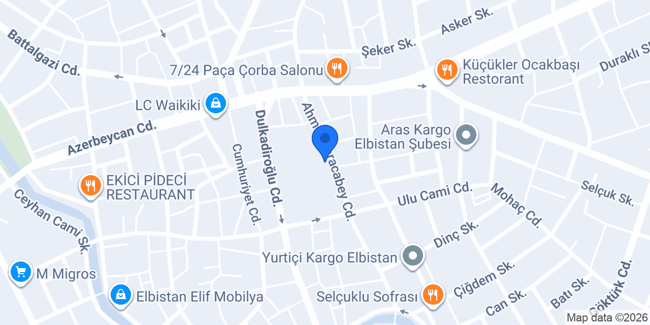 ÇINAR TERZİ konumu