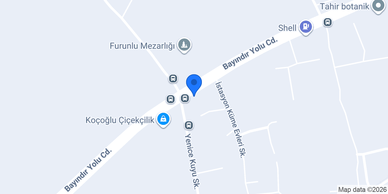 İzmir Fidanlık konumu