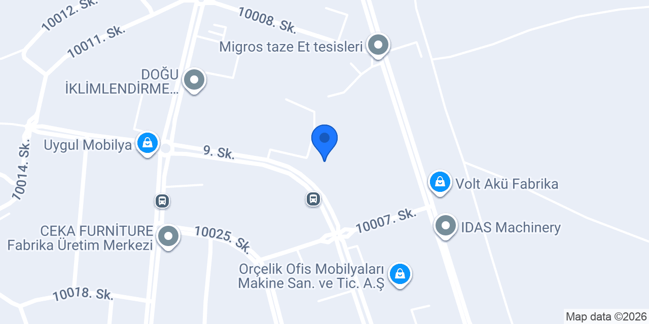ABM AR-GE Merkezi konumu