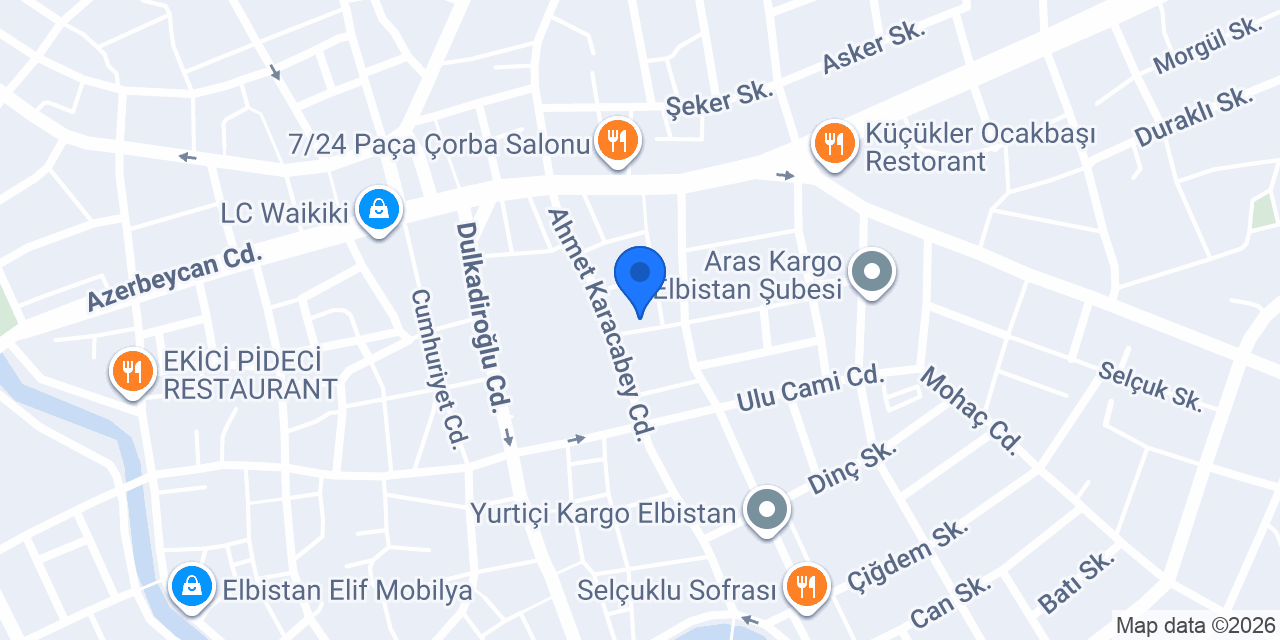 Güler kuru temizleme konumu