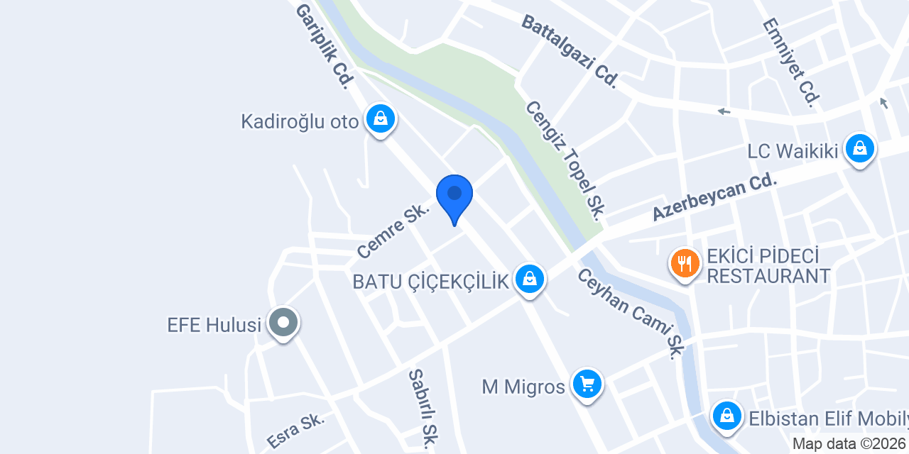 Yıldız reklam elbistan konumu