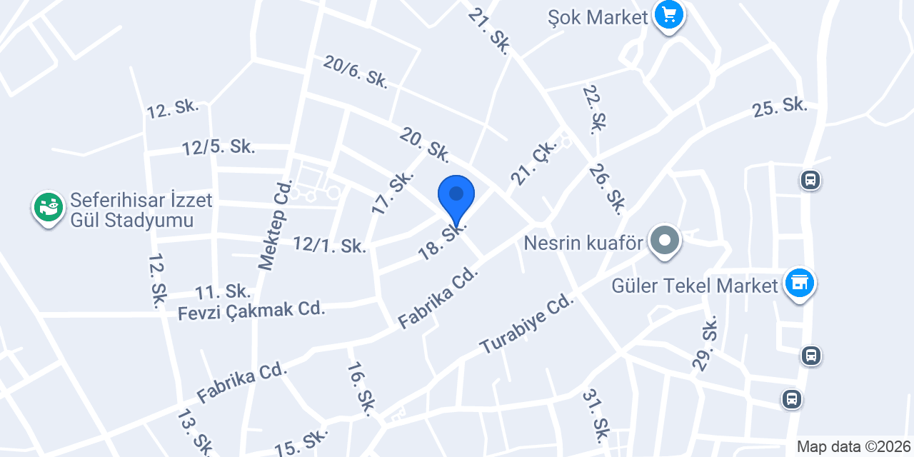 İzmirçiçekpeyzaj konumu