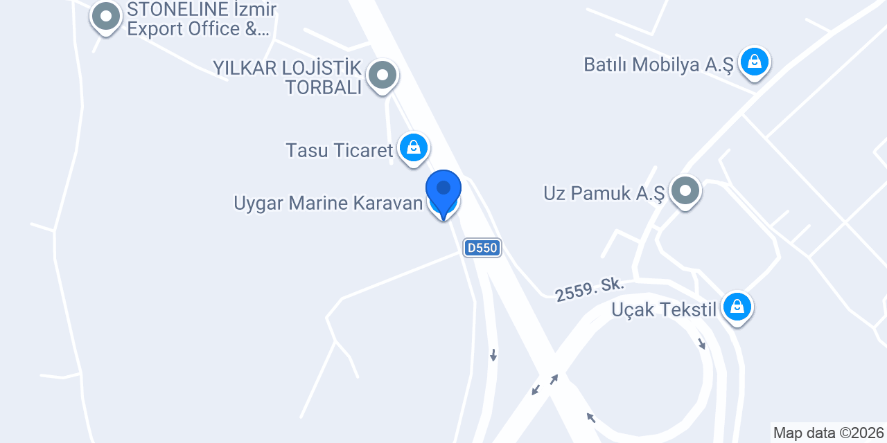Uygar Marine Karavan konumu