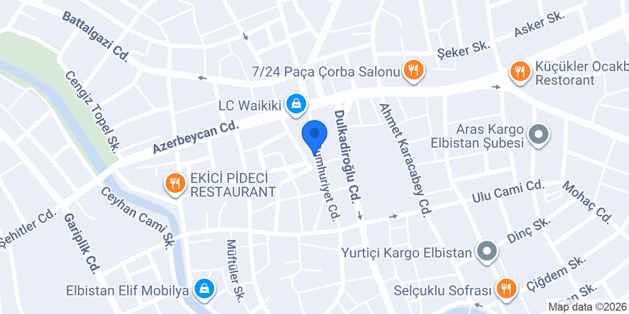 Gaziantep Gatmercisi konumu