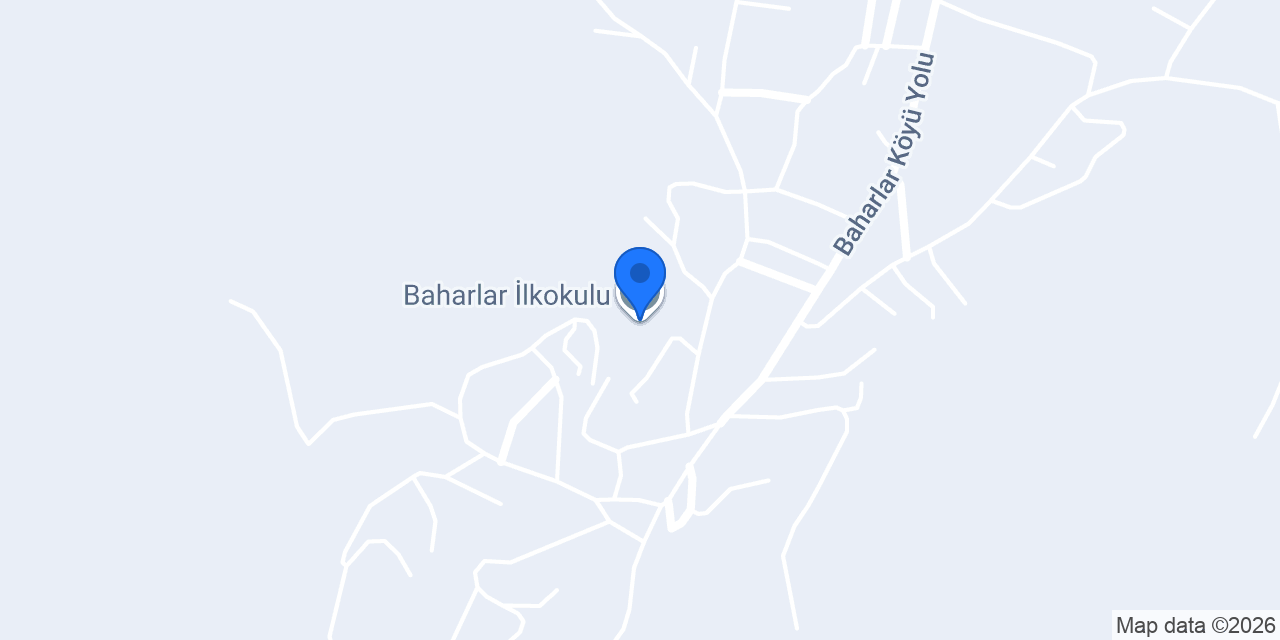Baharlar İlkokulu konumu