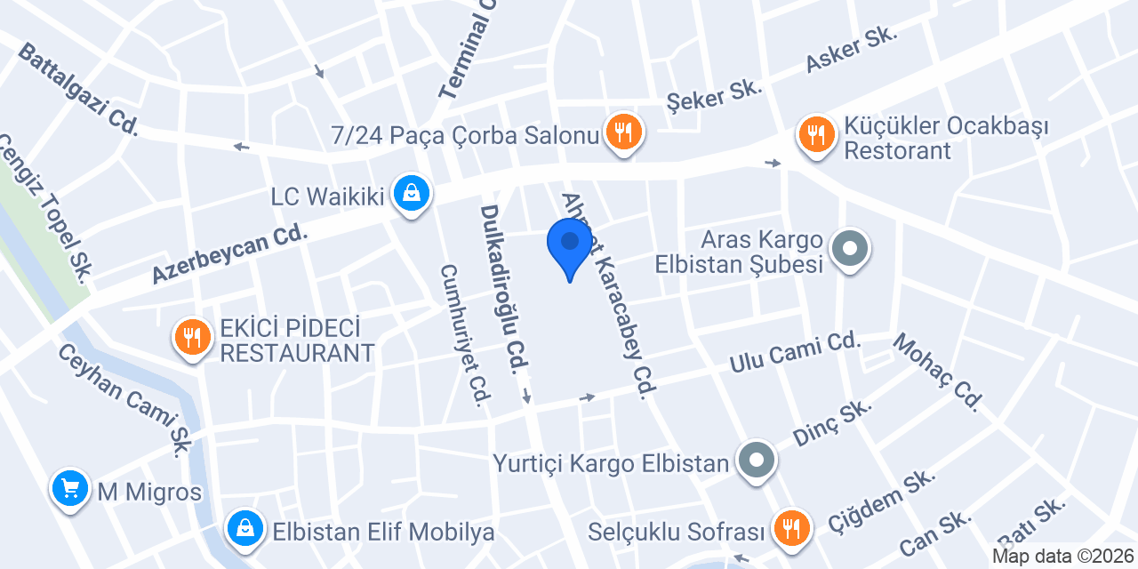 Estetica Bayan Kuförü konumu