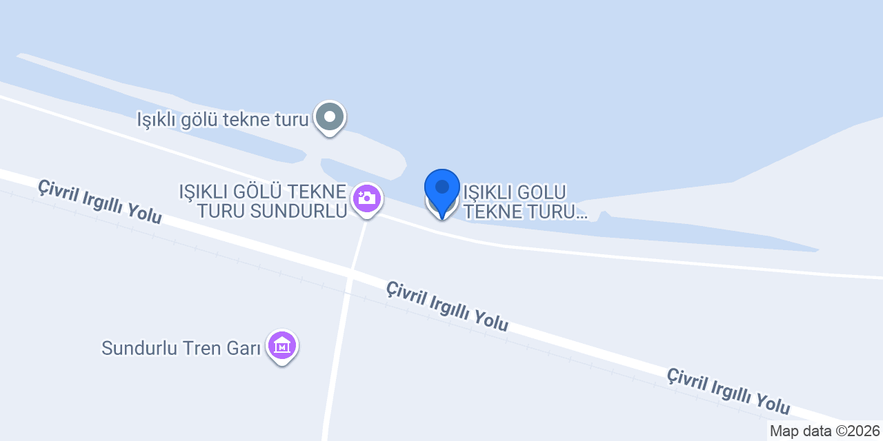 IŞIKLI GOLU TEKNE TURU -BÜLENT KAPTAN konumu