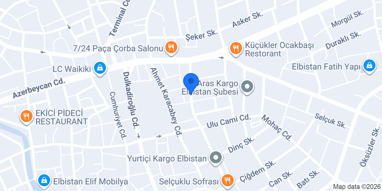 Termik taksi Ali ORMAN konumu
