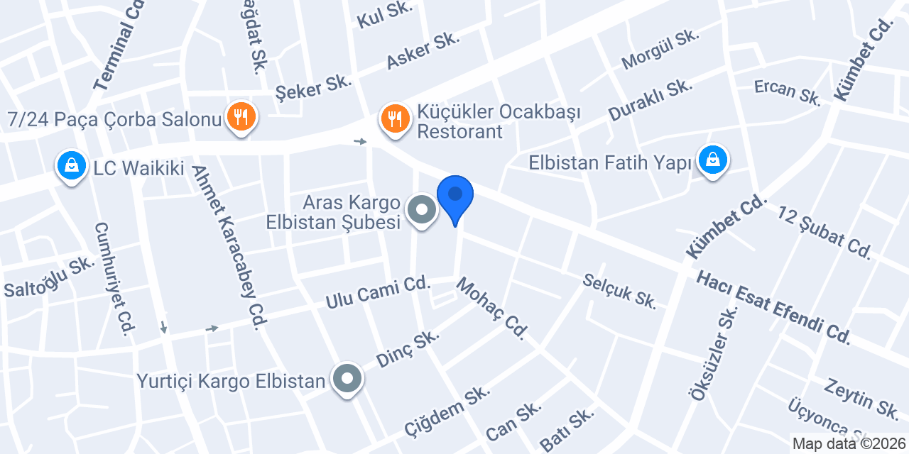 dişhekimi yusuf arabacı konumu