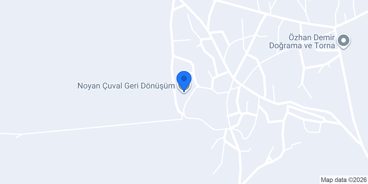 Noyan Çuval Geri Dönüşüm konumu