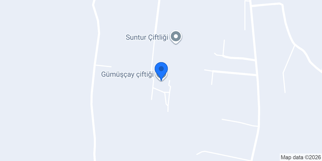 Gümüşçay çiftiği konumu