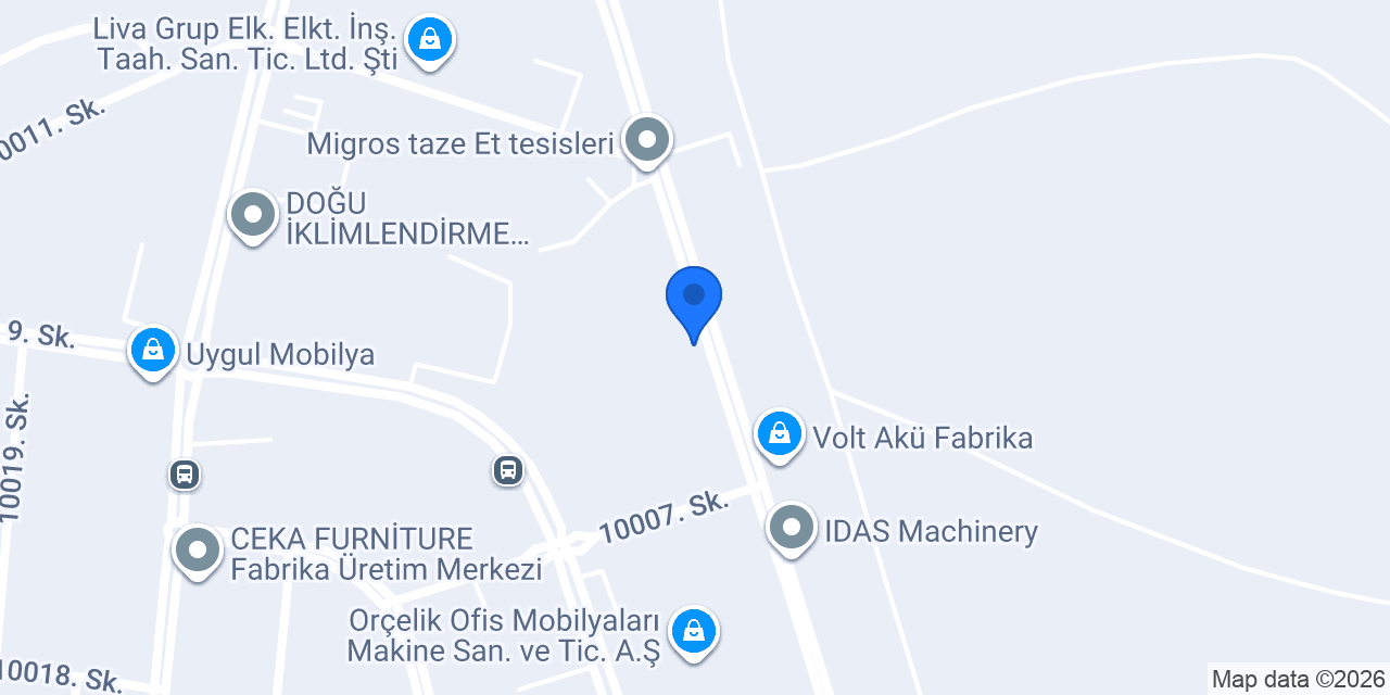 Metaş Seracılık konumu