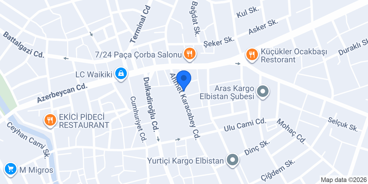Burak Kitap Kırtasiye konumu