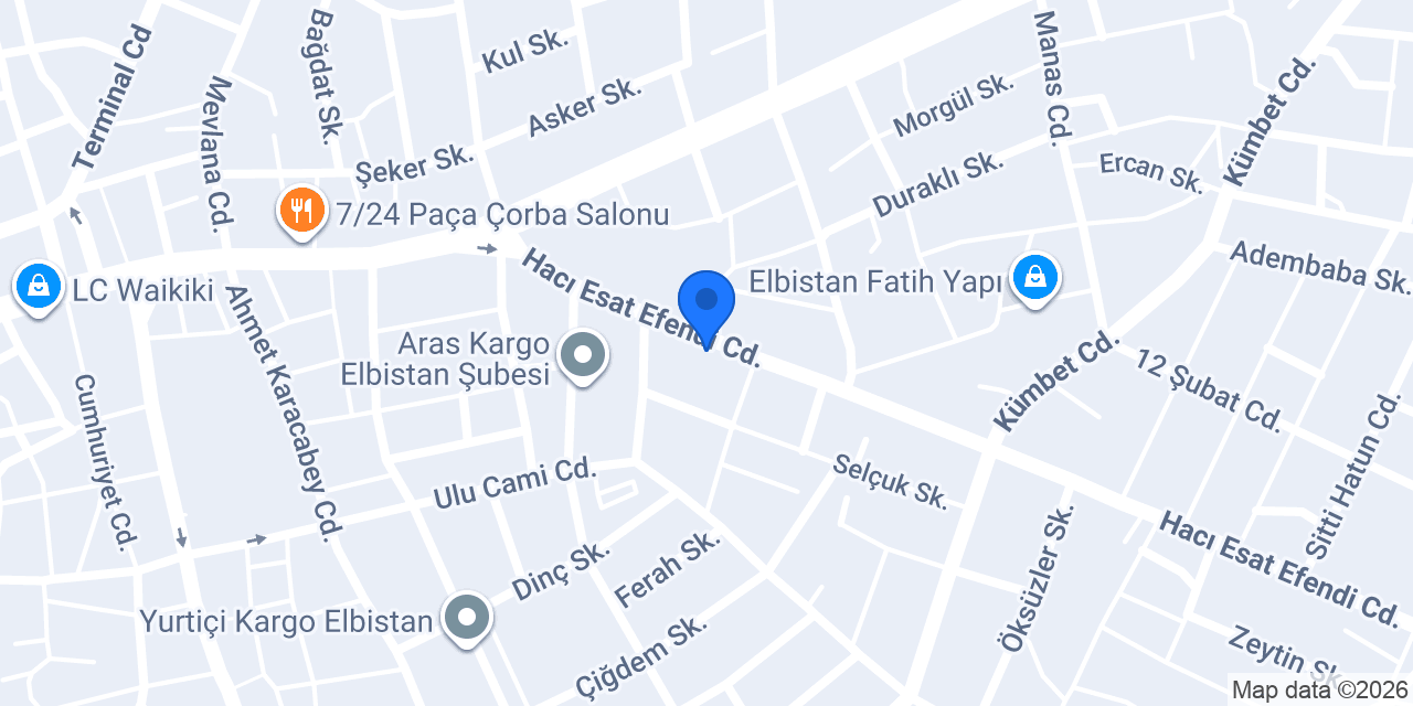 Elsan Elektrik konumu