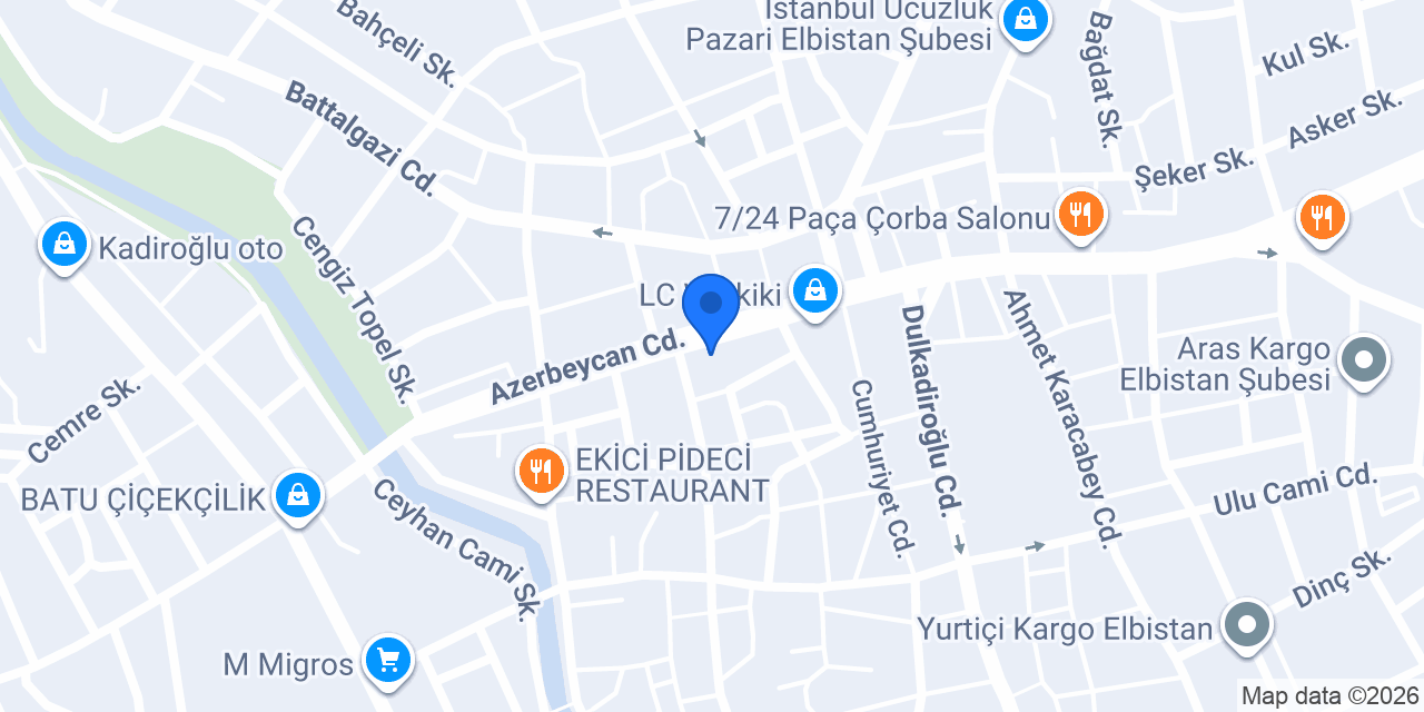 Güven Hukuk Bürosu konumu