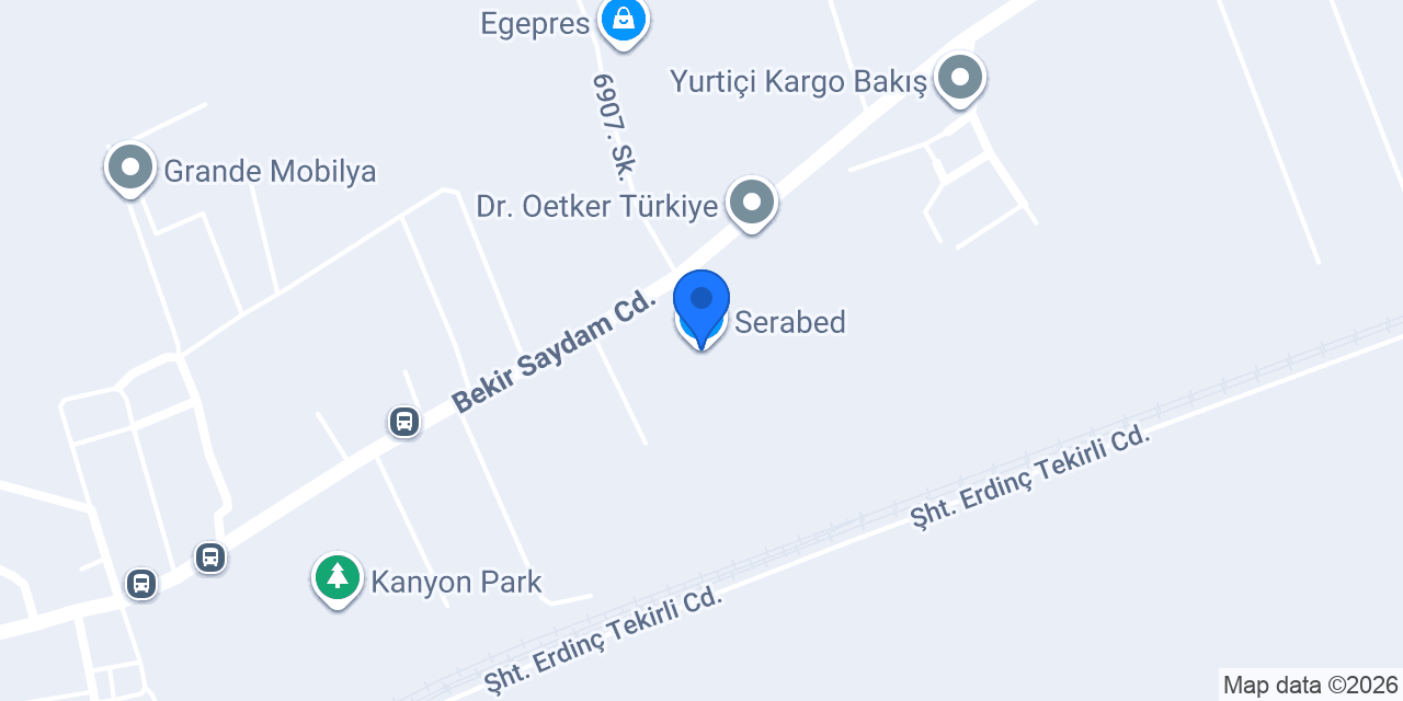 Serabed konumu
