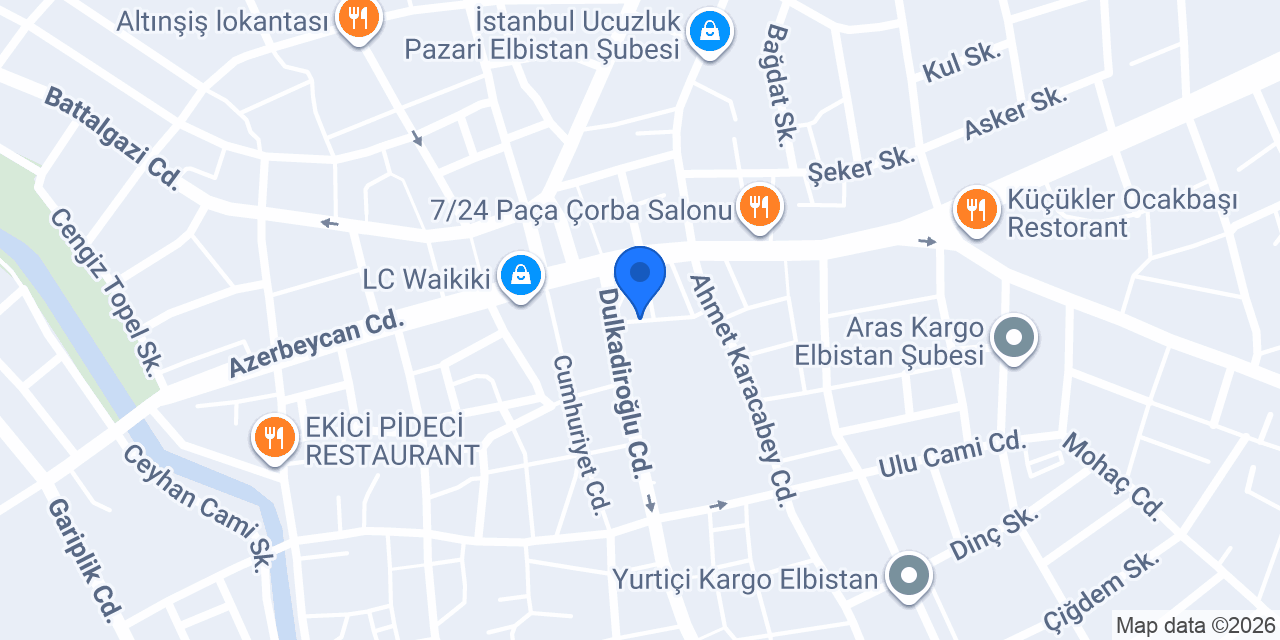 Aydoğan Veteriner Kliniği konumu
