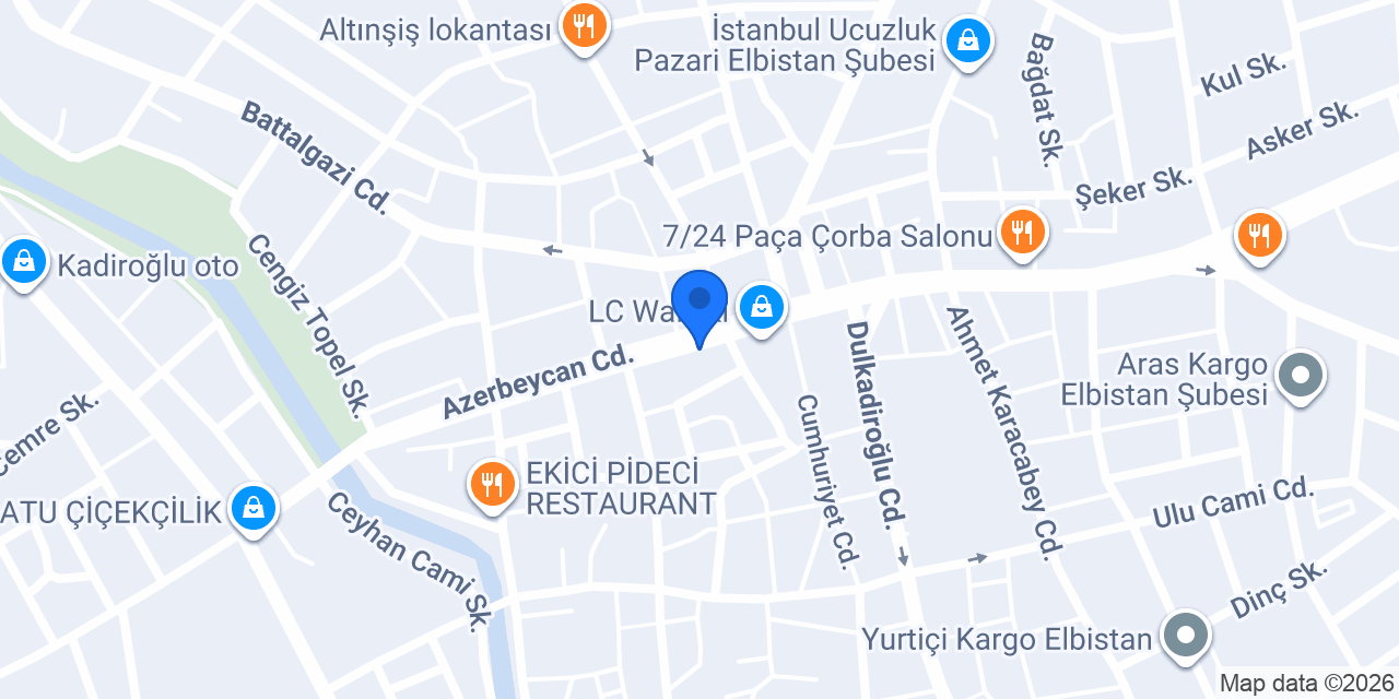 Aydoğan Konfeksiyon konumu