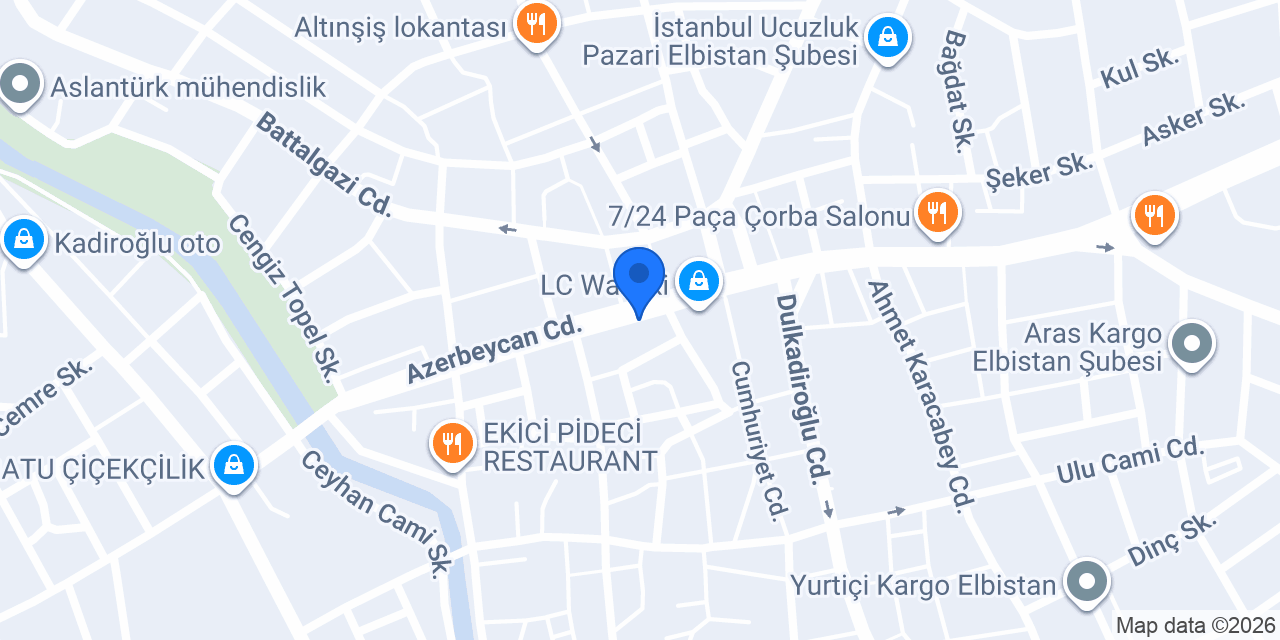 Öncü Döner konumu