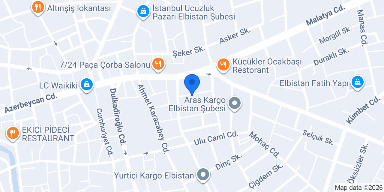 Başak Mimarlık konumu