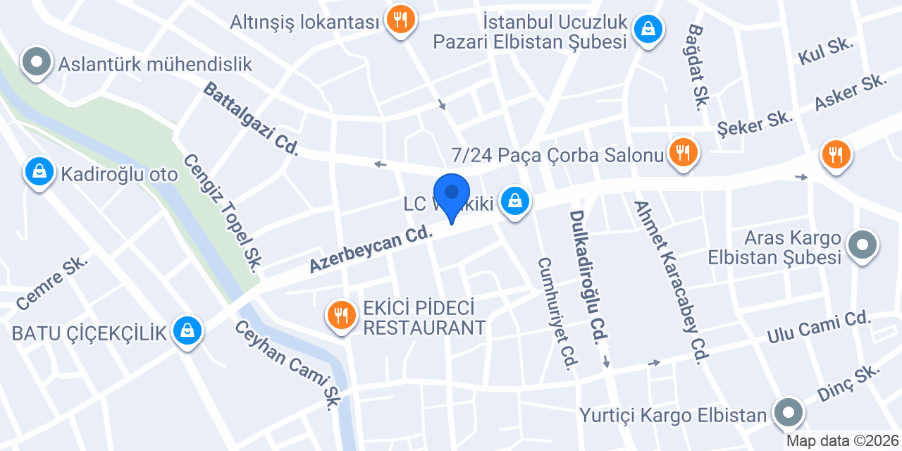 Odacıoğlu Hukuk Bürosu konumu