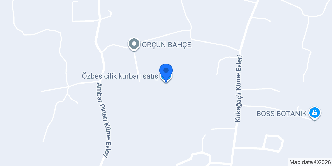 Özbesicilik kurban satış konumu