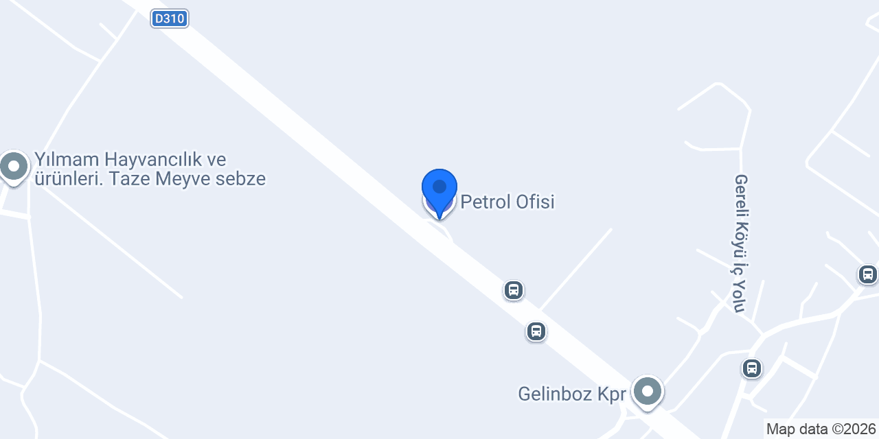 Petrol Ofisi konumu