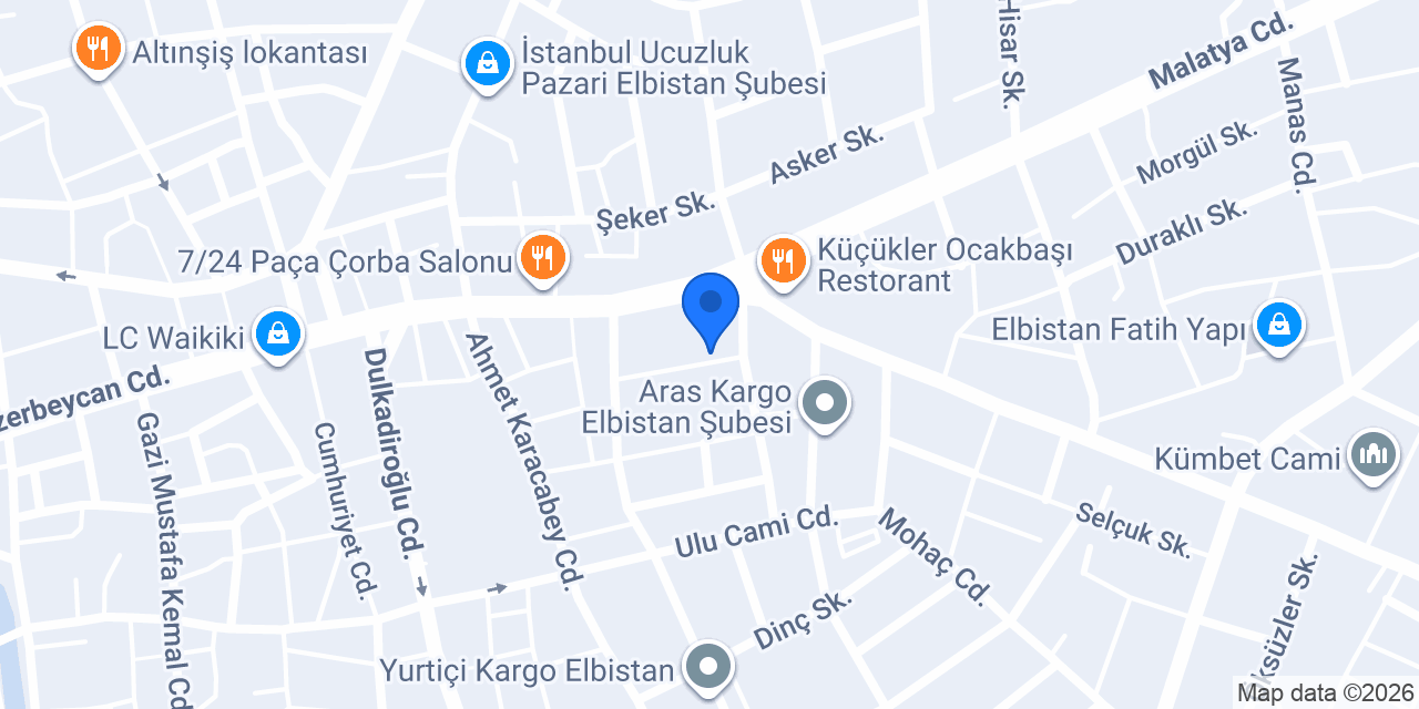 ERÇETİN HUKUK VE DANIŞMANLIK BÜROSU konumu