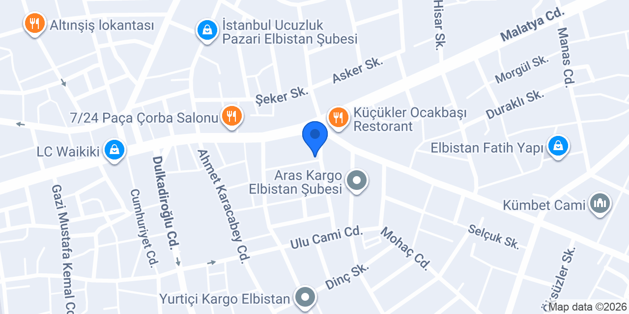 GÖZÜMOĞLU HUKUK BÜROSU konumu