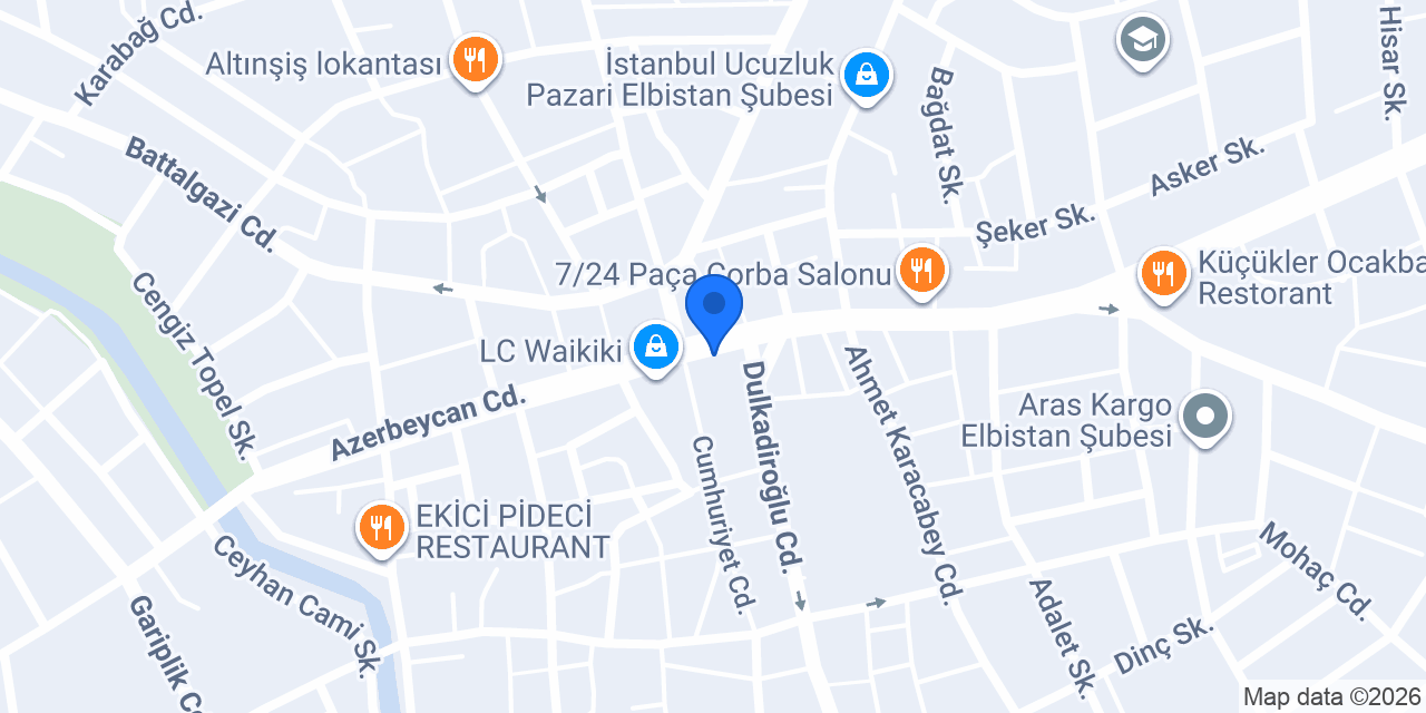 Lokman Hekim Eczanesi konumu