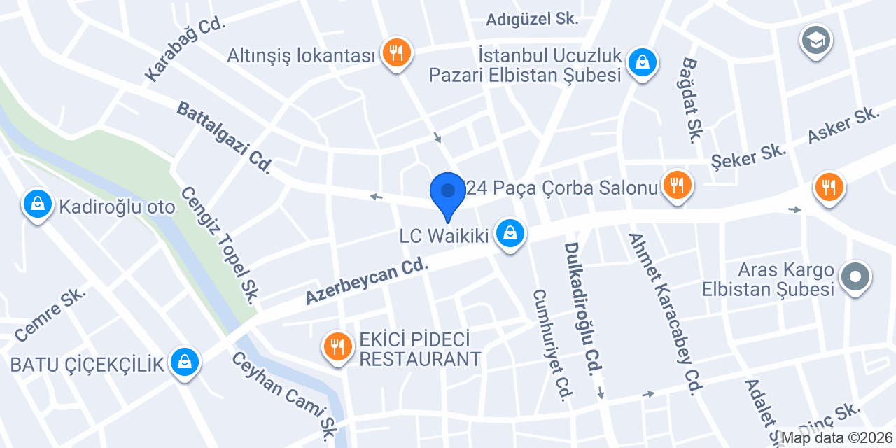 Ufuk Pansiyon konumu