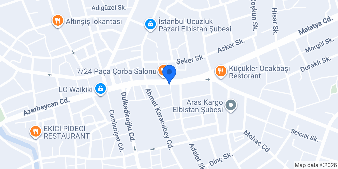 Elbistan Döner | Bitti Bitiyor konumu