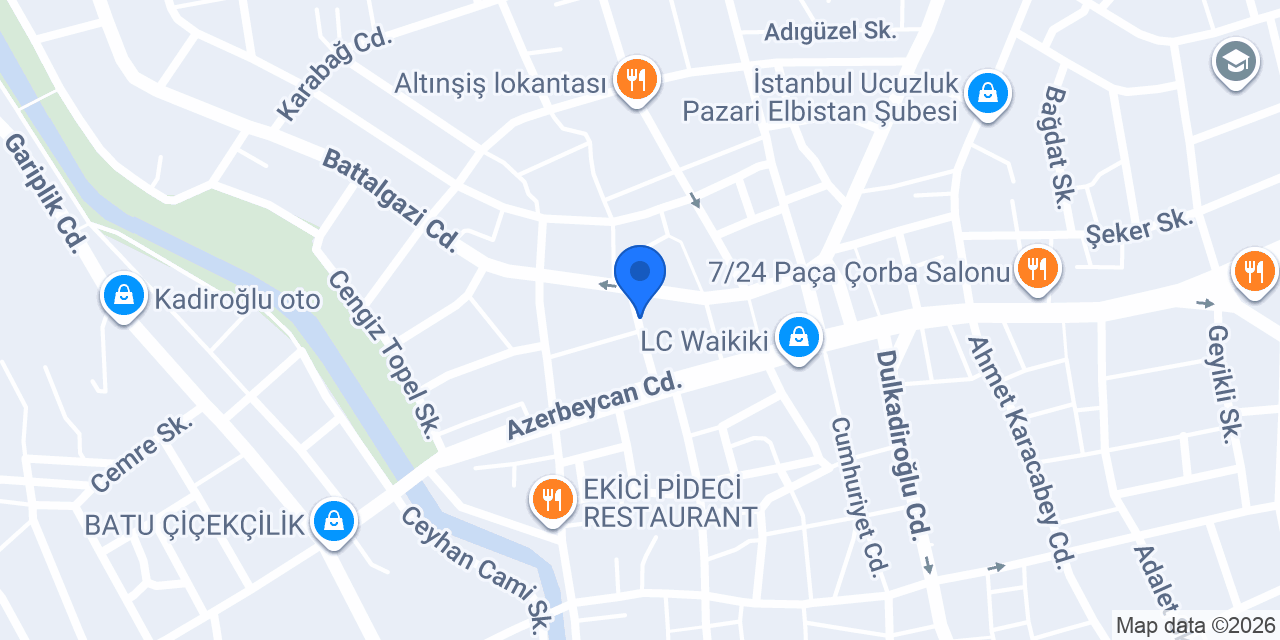 Hi-smart servis Elbistan konumu