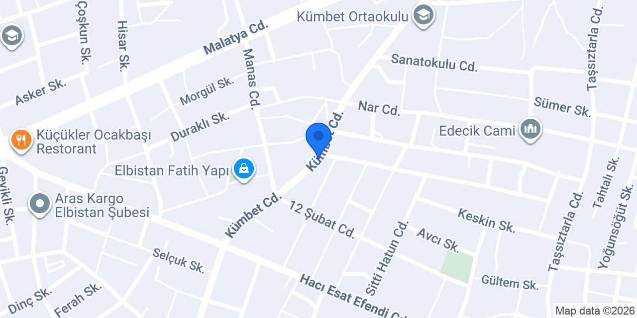 Kentgaz Mühendislik konumu