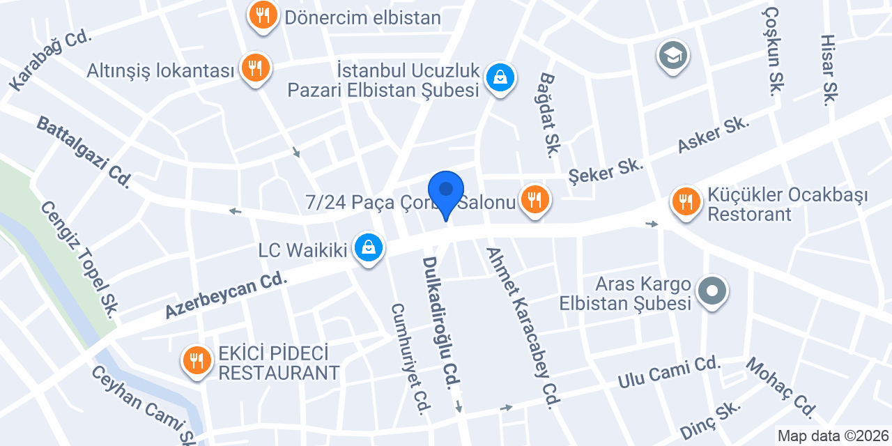 Özpolat Eczanesi konumu