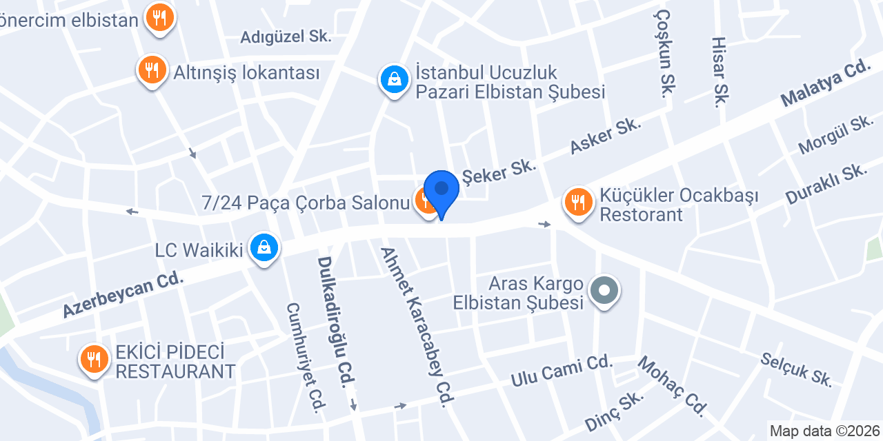 Güvenay Eczanesi konumu