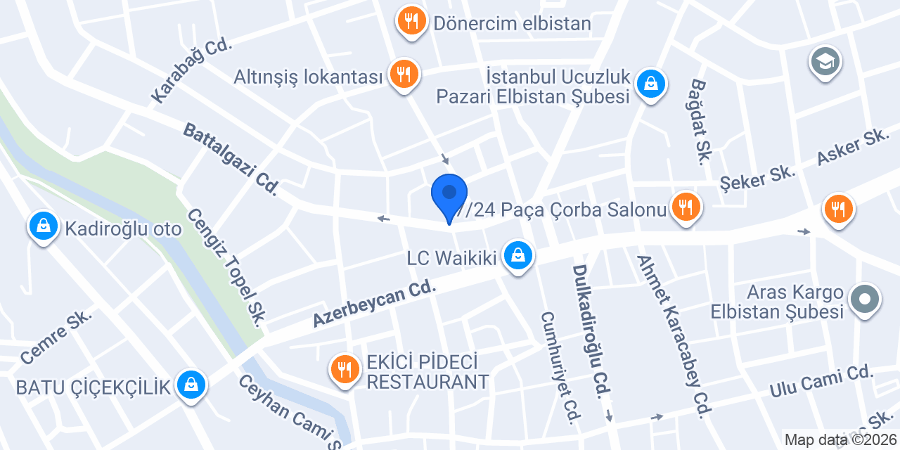 Özlem Kasabı konumu