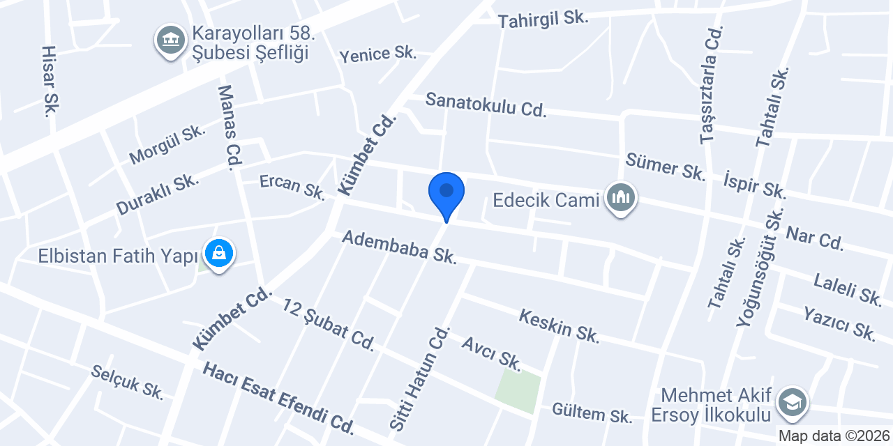 Fulya Çiçek Evi konumu