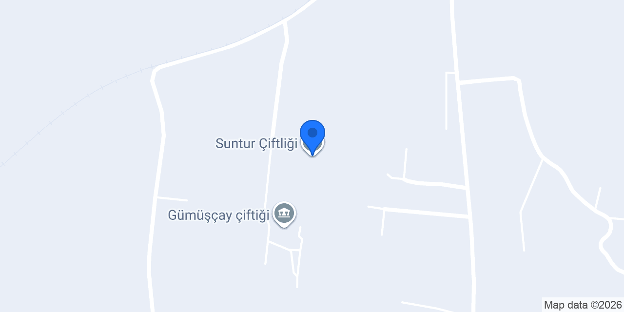 Suntur Çiftliği konumu