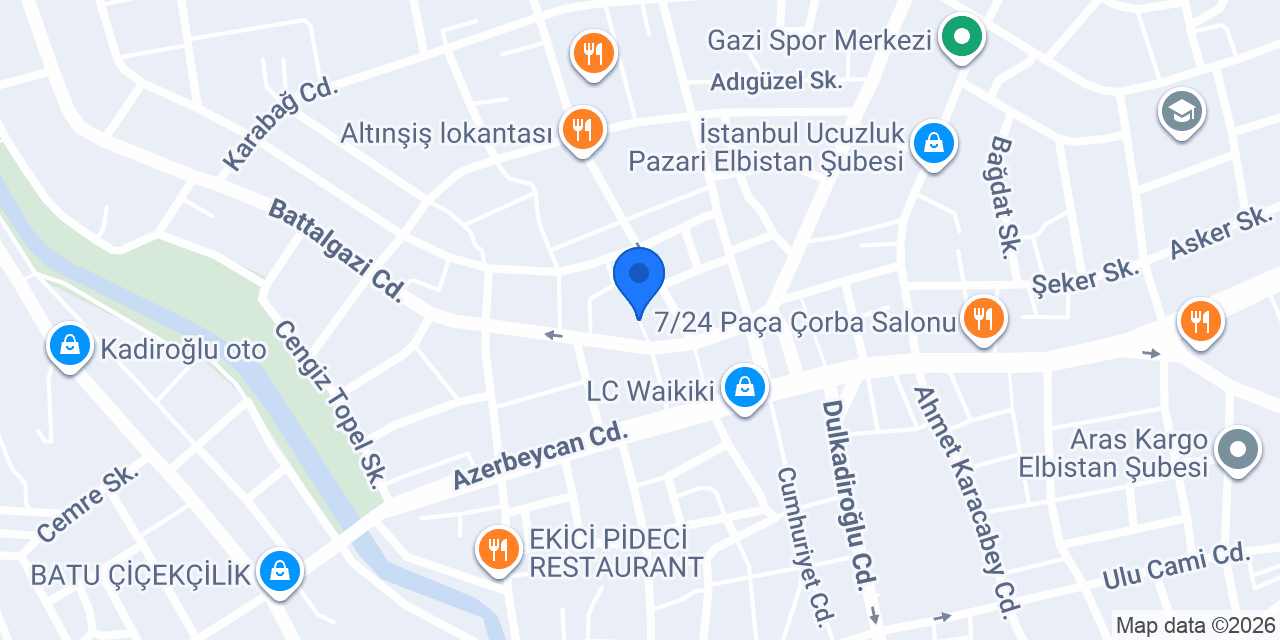 Miraç iletişim konumu