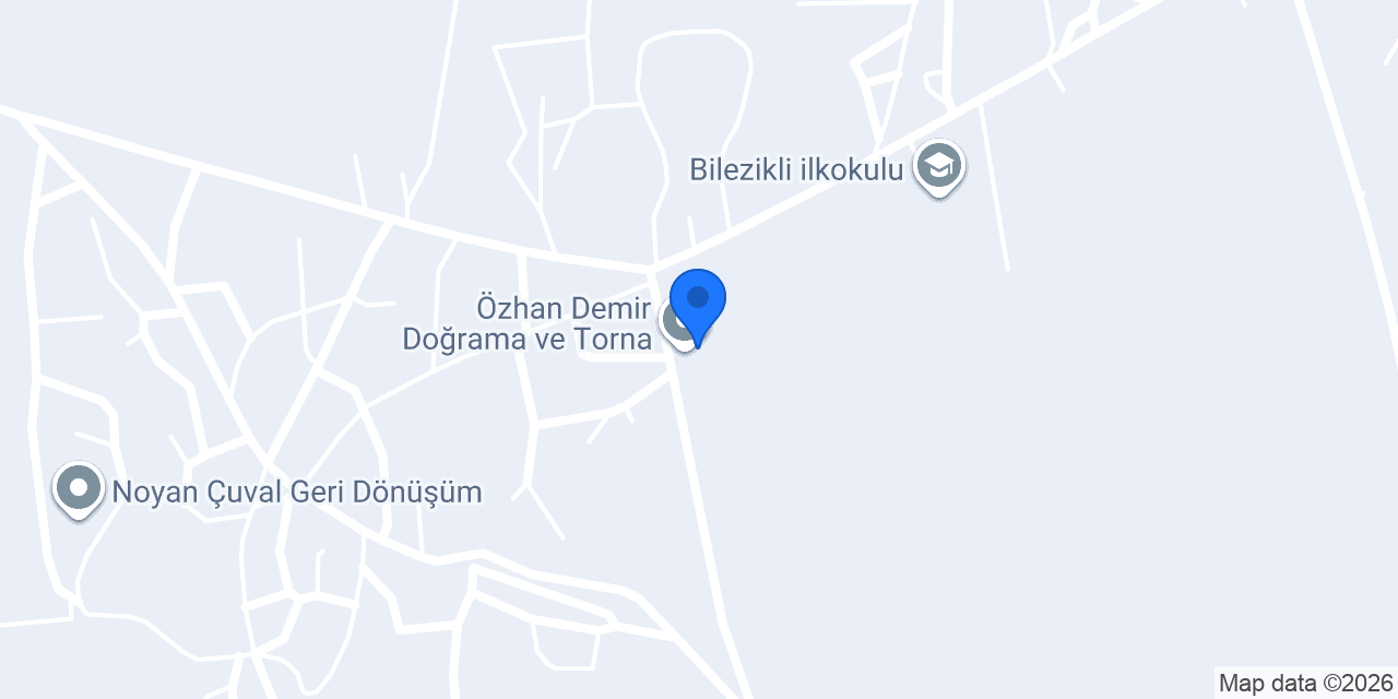 Özhan Demir Doğrama ve Torna konumu