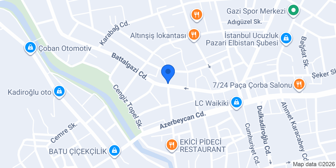 Beyza Piliç Termik Santrali Şubesi konumu